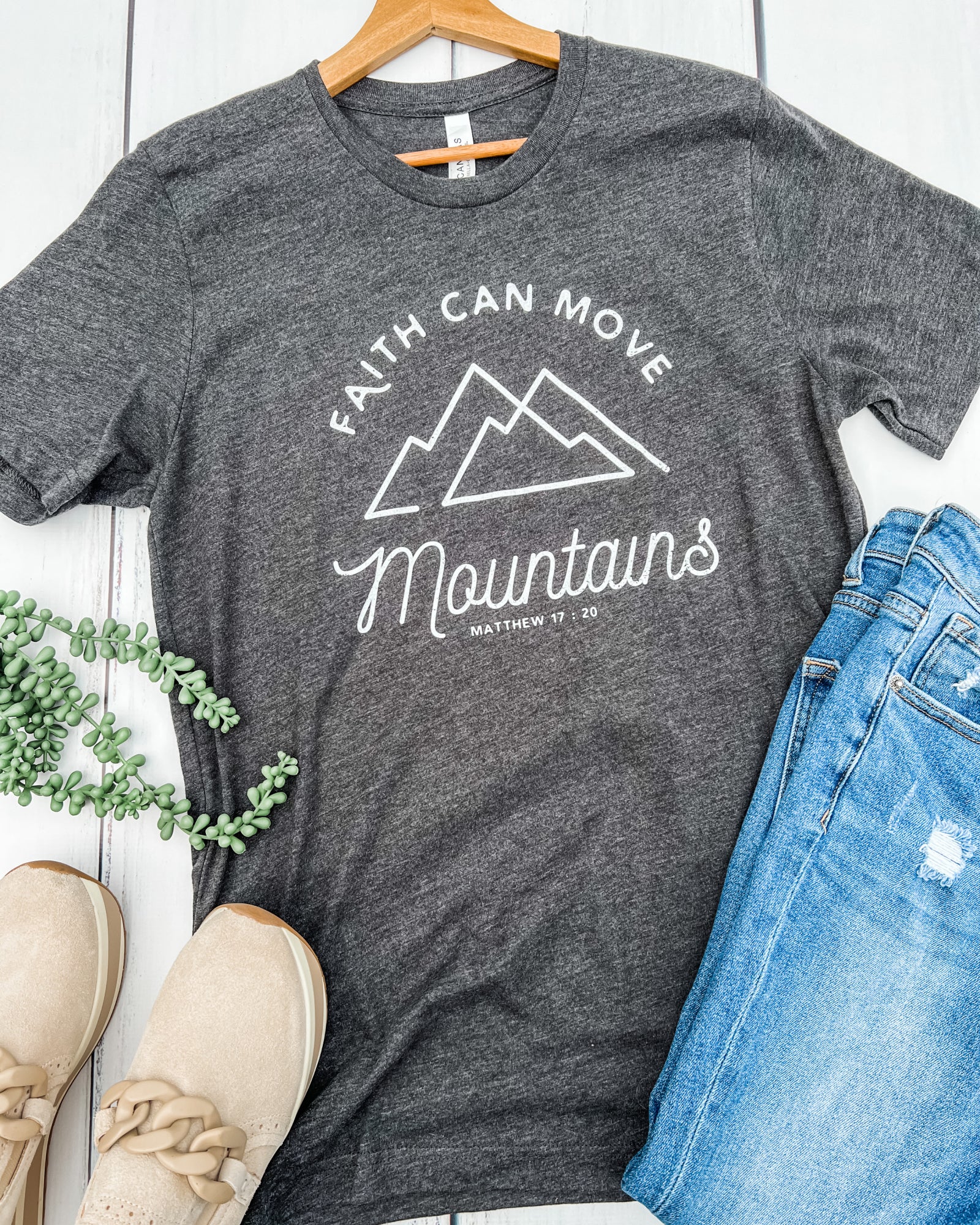 Faith Can Move Mountains Tee